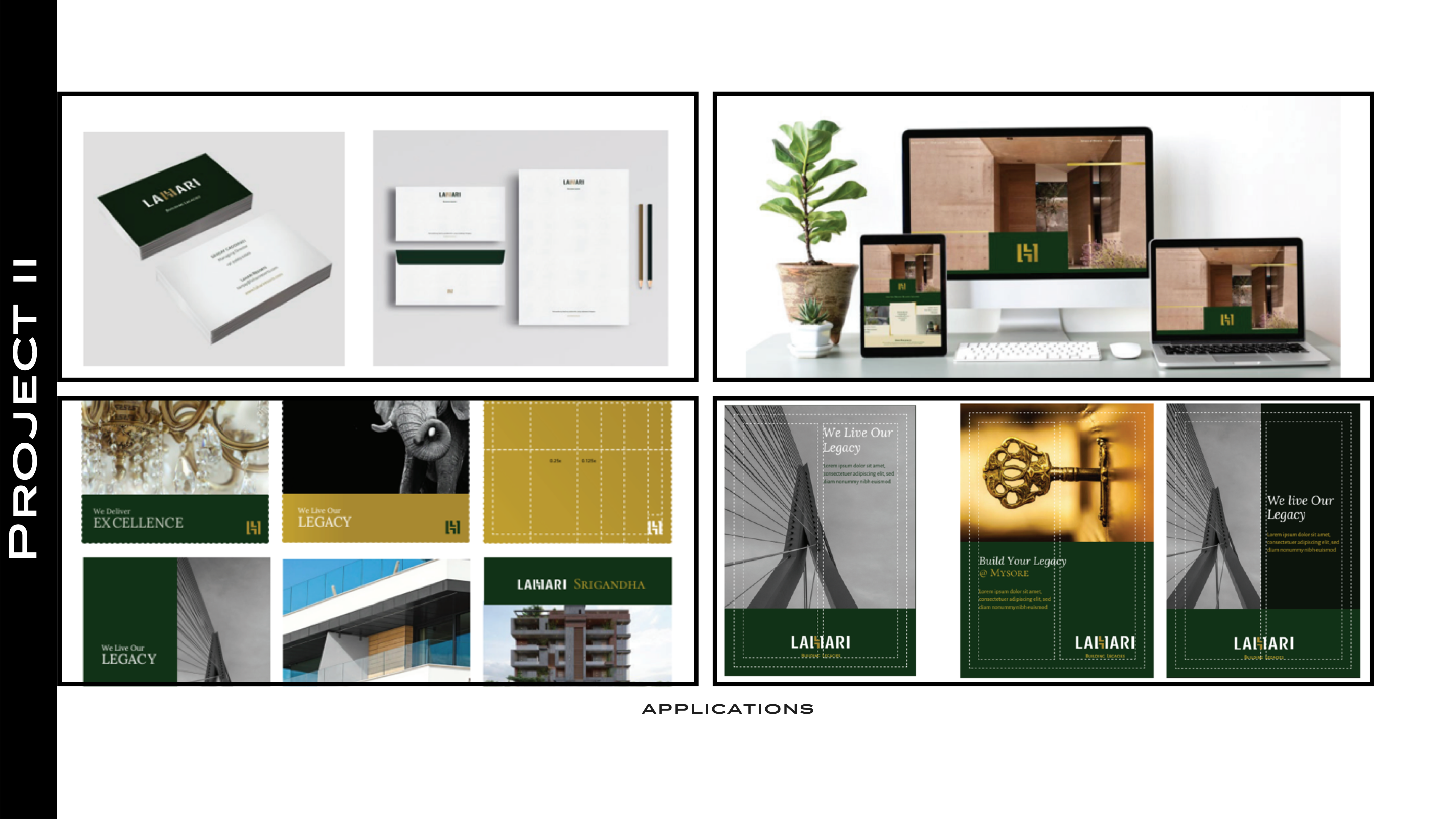 Lahari Brand Identity Applications